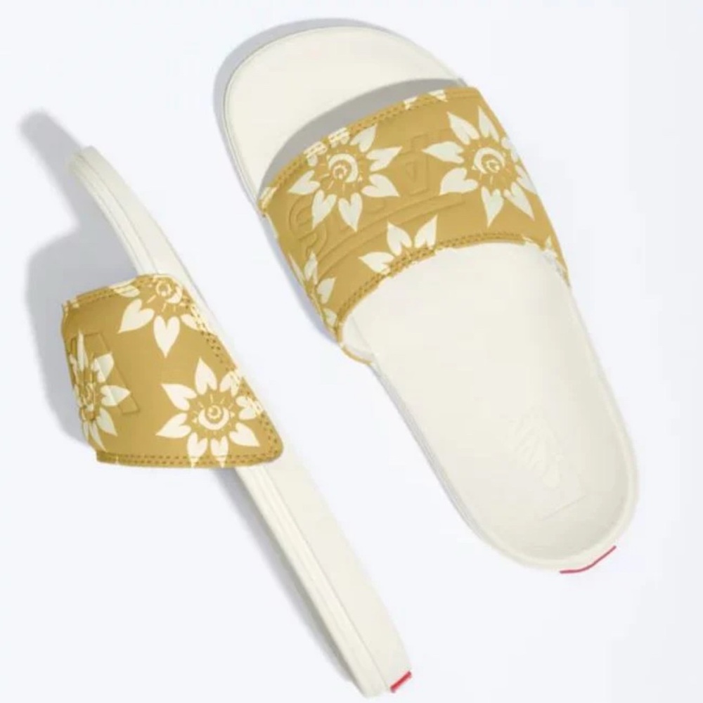 Vans Mustard La Costa Slip on Sandals